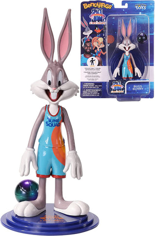 (; Gray,blue; Product 2 x 3 x 7 inches)(Item #131) BendyFigs Space Jam Bugs Bunny