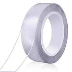 (; Clear; Size 9.85FT)(Item #114) Nano Strong Non-Marking Tape, Easy to Stick, Transparent Double-Sided Tape for Household Cars, Reusable 9.