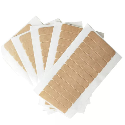 (; Brown; Package 4.92 x 3.43 x 0.2 inches)(Item #22) ZoiyTop 120pcs Hair Extension Tape Tabs Double Sided Extension Tapes for Replacement(4