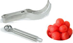 (; Silver; Item 9.02 x 2.48 x 1.5 inches)(Item #55) Watermelon Corer and Melon Baller