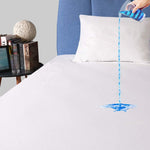 (; WHITE; Product 11 x 10.6 x 2 inches)(Item #10) Full Mattress Protector, Premium 100% Waterproof Mattress Cover, Noiseless Breathable Soft