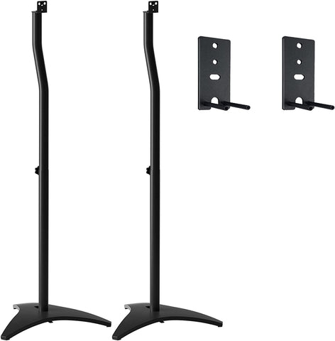 (; Black ; Item 5 x 5 x 0.1 inches)(Item #5) Maozhren Adjustable Floor Speaker Stand for Bose OmniJewel Lifestyle 650, Surround Speaker 700,