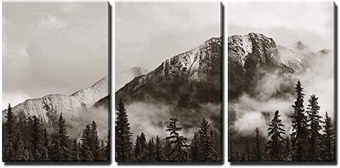 (Item #397) wall26 - Banff National Park Canada - Canvas Art Wall Art - 16"x24"x3 Panels(;;)