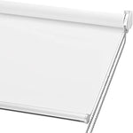 (Item #576) (25x72 inches;;) ChrisDowa 100% Blackout Roller Shade, Window Blind with Thermal Insulated, UV Protection Fabric. Total Blackout Roller Bl
