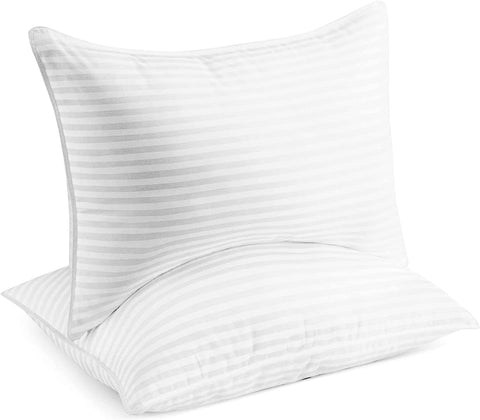 (; White; Size: Queen)(Item #18) Beckham Hotel Collection Bed Pillows for Sleeping - Queen Size, Set of 2 - Cooling, Luxury Gel Pillow for B
