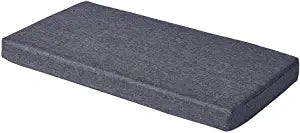 (Item #194) (;;) SAMTY Grey Bench seat Chair Pads Non-Slip Rubber Back Indoor Swing /Settee Cushion 40'X18'X2'