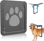 (; black; Product 38 x 29 x 27 inches)(Item #536) NAMSAN Pet Door Screen Door Inside Size 12 x 14 inches Screen Door Protector for Dogs Slid
