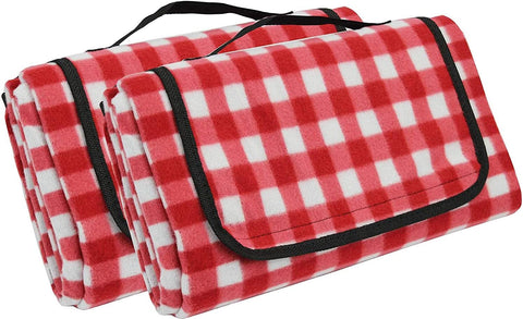 (; Red; Package 15 x 9.2 x 3.9 inches)(Item #102) (1 Piece) Extra Large Picnic Blanket| Oversized Beach Blanket Sand Proof | Outdoor Accesso