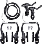 complete-bike-brake-set-black-front-and-rear-bike-mtb-hybrid-brake-inner-and-outer-cables-and-lever-kit-includes-callipers-levers-cables-black-it
