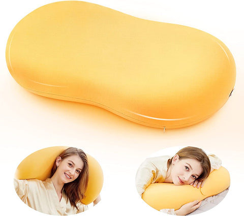 (;ORANGE;28 x 16 x 4.5 inches)(Item #394) jaymag Memory Foam Pillows for Neck and Shoulder Pain Relief Sleeping Ergonomic Orthopedic Cervica