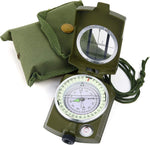 (; Green; Product _4.65 x 3.31 x 2.05 inches)(Item #684) Sportneer Military Lensatic Sighting Compass, Backpacking Survival Camping Compass