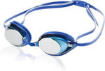 (; blue; Item  LxWxH        3 x 1 x 1 inches)(Item #144) Speedo Unisex-Adult Swim Goggles Mirrored Vanquisher 2.0