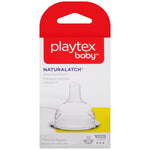 (; CLEAR; Product _2.5 x 2.5 x 5.13 inches)(Item #129) Playtex NaturaLatch Y-Cut Nipple, 2-Count