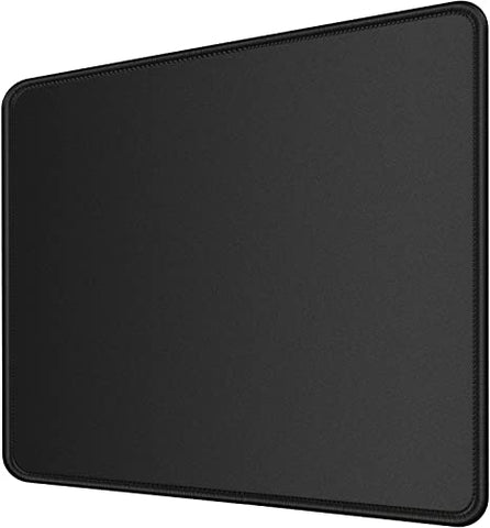 MROCO Mouse Pad [30% Larger] with Non-Slip Rubber Base, Premium-Textured & Waterproof Computer Mousepad with Stitched Edges, Mouse Pads for