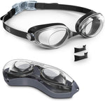 (; Black.white; 9 x 4 x 1.8 in)(Item #18) Aegend Swim Goggles, Swimming Goggles Anti-Fog for Man Women Youth Adult