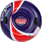 (Item #336) JoyKuco Snow Tube, Inflatable Snow Sled for Kids and Adults, Double Layer Heavy Duty Inflatable Snow Tube for Winter Outdoor Spo