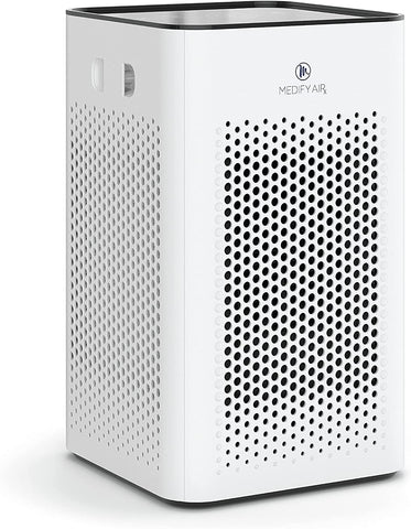 (; White; Product 8.00 x 8.00 x 13.50 Inches)(Item #5) Medify MA-25 Air Purifier with H13 True HEPA Filter | 500 sq ft Coverage | for Allerg