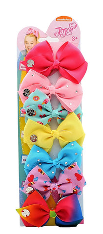 (; Multifulcolor; Product 12.83 x 3.98 x 1.06 inches)(Item #75) JoJo Siwa Days of the Week 7 Hair Bows, As Shown-1, Size No Size (A)
