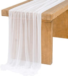 lings-moment-14ft-white-sheer-table-runner-for-rustic-boho-wedding-party-bridal-shower-decorations-birthday-party-item-521