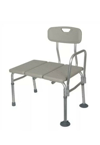 (; Gray; Product  (32 x 20.04 x 32~36.0))(Item #8) MEDLINE GUARDIAN Transfer Bench with Back - Push Buttons - NEW Other
